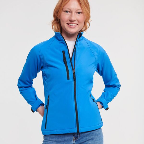 Russell Athletic Ladies Soft Shell Jacket Thumbnail