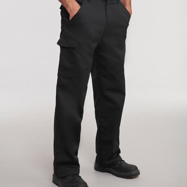 POLYCOTTON twill workwear trousers. Thumbnail