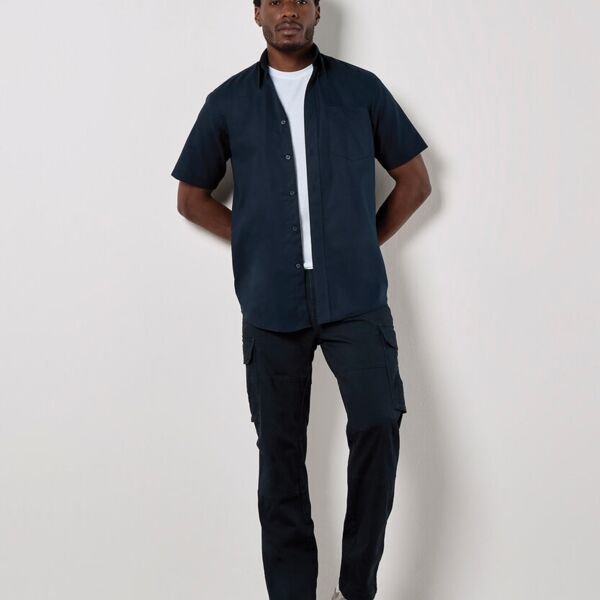 Workwear Oxford shirt short sleeved. Thumbnail