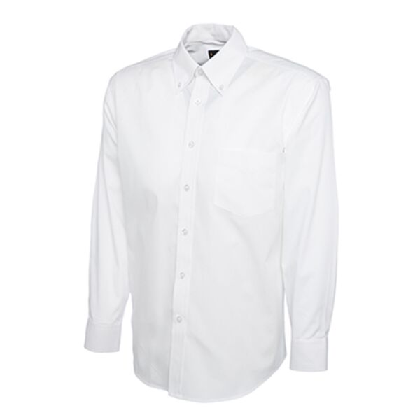 Uneek Long Sleeve Oxford Shirt Thumbnail