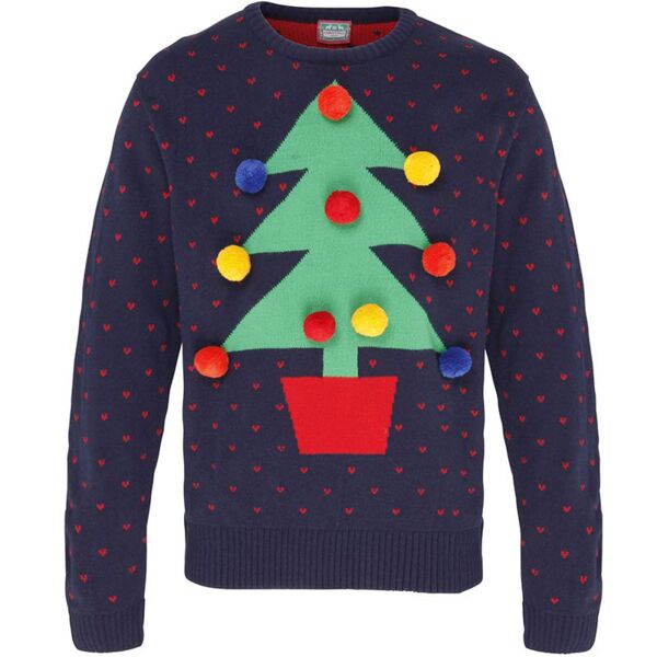 Tree 3D Adults Christmas Jumper - Elite Custom Clothing Thumbnail